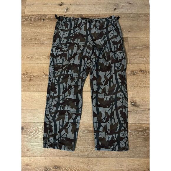 VTG PEARSON Archery Himalayan Camo Hunting Pants Size 40 x 32 Made in USA - Picture 1 of 4